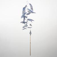 Isabelle Leourier MAGNIFICA BLEU Sculpture, 110.25H - Sold for $3,456 on 11-16-2025 (Lot 740).jpg